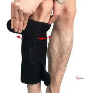 종아리 슬리브 보호 아대 압박 정강이 스포츠 찍찍이qrs778