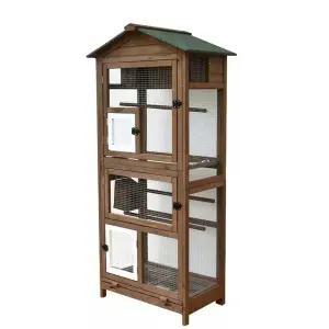 대형날림장 날림 원목 앵무새장 화장실 새장 대형