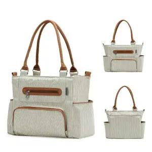 [에이치플러스몰]모던 6피스 숄더백 기저귀가방 백팩 데일리 유모차백