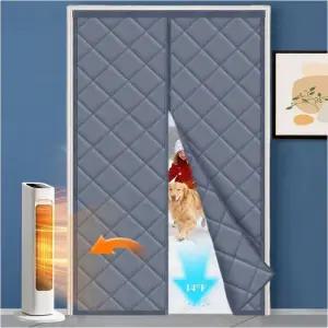 암막커튼 블라인드 자석식 단열 도어 커튼 사생활보호 보호 방풍 방수 겨울철 보온용 면