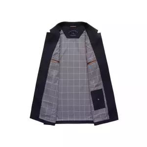 캐주얼 하프 남자코트 트렌치 봄가을 싱글 코트 원템3