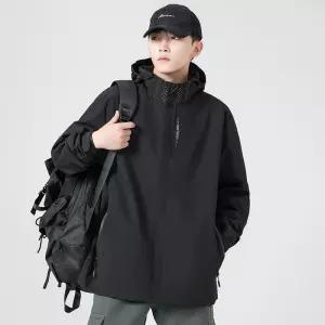 남자 가을옷 상의 아우터 점퍼 바람막이 트렌디 아이템 후드 야상 트렌드 HT3
