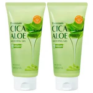 2입 미샤 프리미엄 시카 알로에 수딩젤, 300ml, 2개