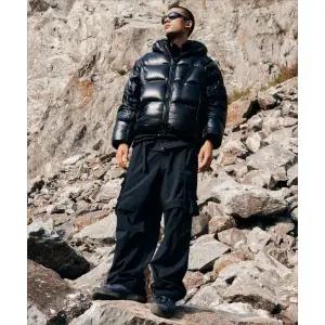 무신사스탠다드 MUSINSA STANDARD [시티 레저] 벨티드 멀티 포켓 카고 팬츠 [블랙]MMDPC9Z02-BK 115028