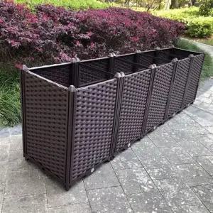 플랜트박스 야외 베란다 테라스 대형 화단 상자 발코니