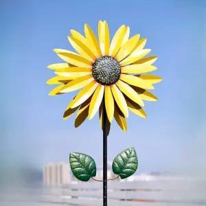 철제 대형바람개비 해바라기 풍차 조경 텃밭 야외 테라스