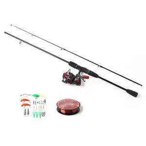 낚시 릴 세트 민물 바다스피닝릴 루어 WFLOQMO
