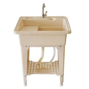 씽크대 개수대 빨래판 있는 애벌 보조대 배수구가 씽크볼 야외 세탁싱크 캠 간편한 아파트