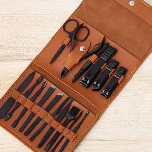 bns 손톱깍이 발톱깍이 네일 관리 세트 가죽케이스 판촉 WFLIPET