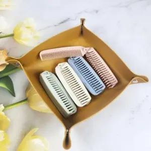 bns 접이식 미니 머리빗 작은 휴대 빗 WFLIPR9