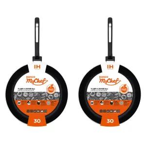 도루코 카스텔루 IH 2종 프라이팬 세트 (30cm+30cm) 인덕션 후라이팬 1+1 행사중 gi