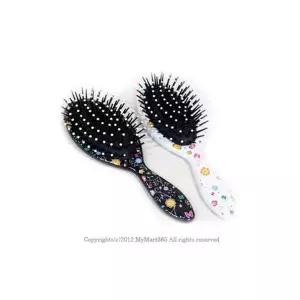 TBZ 원형 전사 헤어브러쉬 소형-색상랜덤발송 메탈커트빗