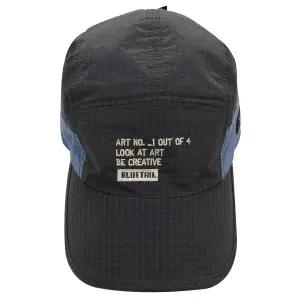 [롯데백화점]블루테일 배색 절개 차콜 그레이 캠프캡AZA3AH01CG