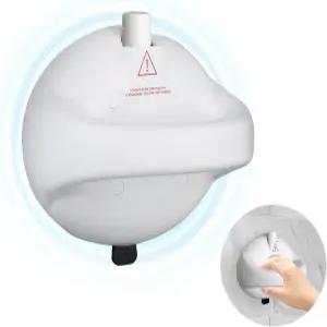 허츠본 업그레이드 샤워 그랩 바 욕조 및 418파운드 추가 강력 흡입 핸들 안전 견고성 핸디캡 노인/노인용