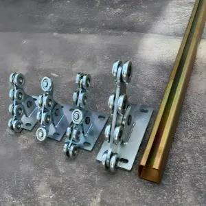 무레일 슬라이딩 게이트 대문 플로팅휠 바퀴 로라 롤러