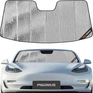 테슬라 모델 3 2018-2026 Y 2020-2025 올드 바디 스타일 커스텀 핏 전면 유리창 그늘막 - 아스트라가드용