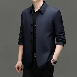 토르 남성 하프 캐주얼 봄가을 코트 트렌치 칼라 OPH3