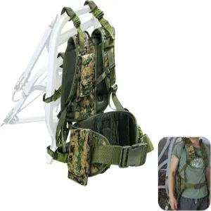 패딩 스트랩이 있는 트리릿 스탠드 캐리어 백팩 8개의 연결 지점 및 3개의 포켓 가볍고 조용한 유니버설