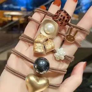 고무줄10종세트 머리끈 헤어밴드 ST169