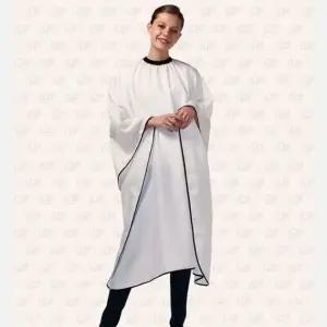 커트보 미용실 가운 컷트보 미용 이발가운 아이보리