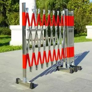 공장 접이식울타리 게이트 자바라 차단막 장비 스텐 이동식