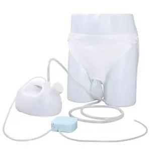 자동 소변수집기 남성모델 팬티 충전식 오줌통 노인 소변주머니 환자 여성소변기