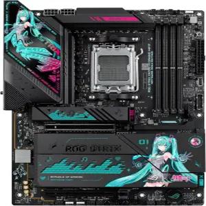 ASUS ROG Strix X870E-H 게이밍 WIFI7 하츠네 미쿠 에디션 AMD X870E ATX 마더보드 16+2+1 전원 스테이지