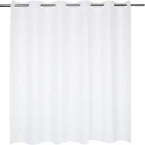 리버 드림 호텔 등급 방수 샤워 커튼이나 라이너 필요 없음 프로스트(PEVA 71인치 x 74인치)