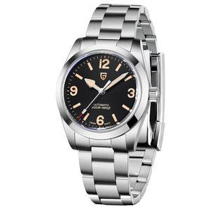 [미국배송] 파가니 디자인 남녀용 자동 시계 36MM 스테인리스 스틸 남성 U2019 손목시계 사파이어 기계식 NH35A 무브먼트