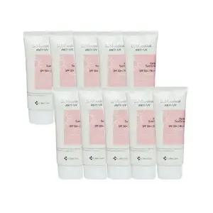 이지하우스 에스제이엠 안티 유브이 선크림 60mlx10개 SJM 워터프루프 선블록 882379