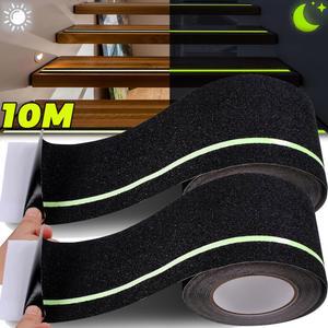 야광 미끄럼 방지 트랙션 테이프 어둠 속에서 빛나는 계단 그립 실내외 안전 접착 스티커