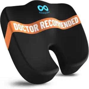 에버래스트 컴포트 닥터가 하는 사무용 의자 및 자동차용 메모리 폼 시트 쿠션 인체공학적 책상 액세서리