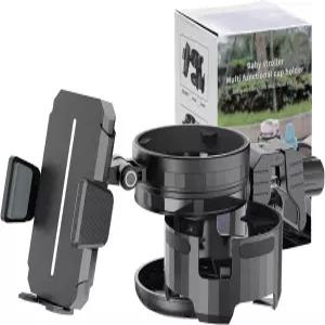 워커용 워크필 3-in-1 유니버설 휠체어 컵 홀더 자전거 롤레이터 유모차 스쿠터 시니어 안전하고 안정적인