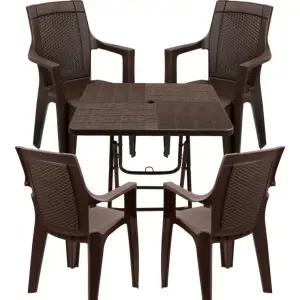 플라스틱 테이블 편의점 의자 포장마차 팔걸이 의자 파라솔 테이블