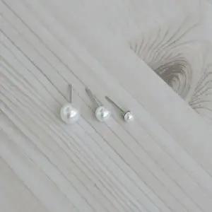 [하프클럽/]핵 진주 귀걸이