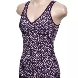 [하프클럽/]여성 플라워 인견 노와이어 브라 런닝 가성비좋은