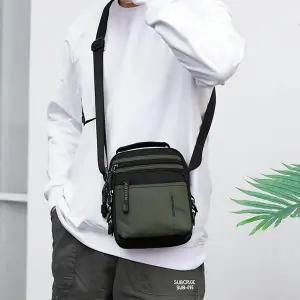 [하프클럽/]남자 수납력좋은 보조가방 캐쥬얼 데일리 크로스백