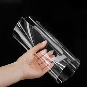1PCS 두께 2MM 높은 투명도 PVC 플레이트 투명 플라스틱 시트 DIY 모델 재료 가공 액세서리 100X200MM