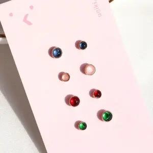 [하프클럽/]컬러풀 파스텔 귓바퀴 트라거스 연골 피어싱