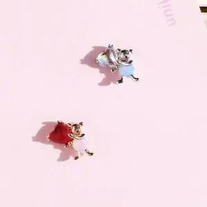 [하프클럽/](낱개판매) 러블리 마이 베어 곰돌이 이너컨츠 피어싱