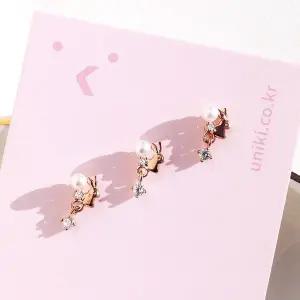 [하프클럽/](낱개판매) 마이 바니 토끼 진주 피어싱