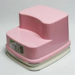 욕실 어린이 세면대 미끄럼방지 디딤계단 2단받침대 목욕탕 프라스틱 튼튼 낮은