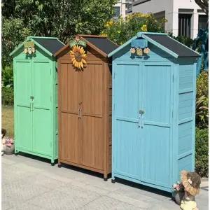 옥외 조립 야외용 조립창고 정리함 창고 보관함 간이 양문형