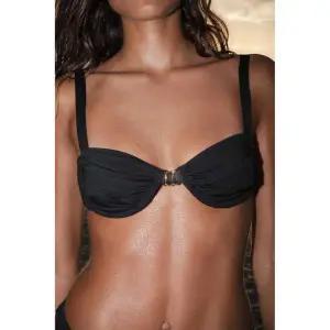 ZARA 콤비네이션 와이어 비키니 탑 - 블랙 412734