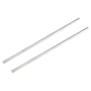 메카닉스티 2개 사각 알루미늄 플랫 바 두께 1/4 6mm x 폭 12 길이 6061 플레이트 솔리드 신제품 공장용