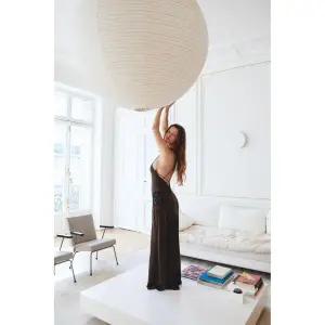 ZARA 레이스 홀터넥 원피스 - 브라운 412777