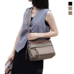 캐주얼 여성 크로스백 생?방수 소가죽 미니크로스백 크로스백 여성 크로스백 남성