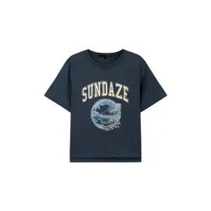 [올리브데올리브](광주신세계)선데이즈 세미크랍 반팔 티셔츠 OW6ME552