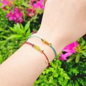 물고기 실팔찌 끈팔찌 커플 우정 악세서리 선물 소품샵 기념품 절 풍수 단체주문 학교