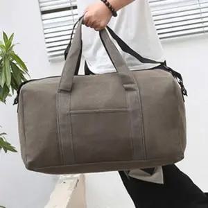 여행가방 캔버스 보스턴백 생활방수 숄더 크로스백 여행가방 캠핑가방 운동가방